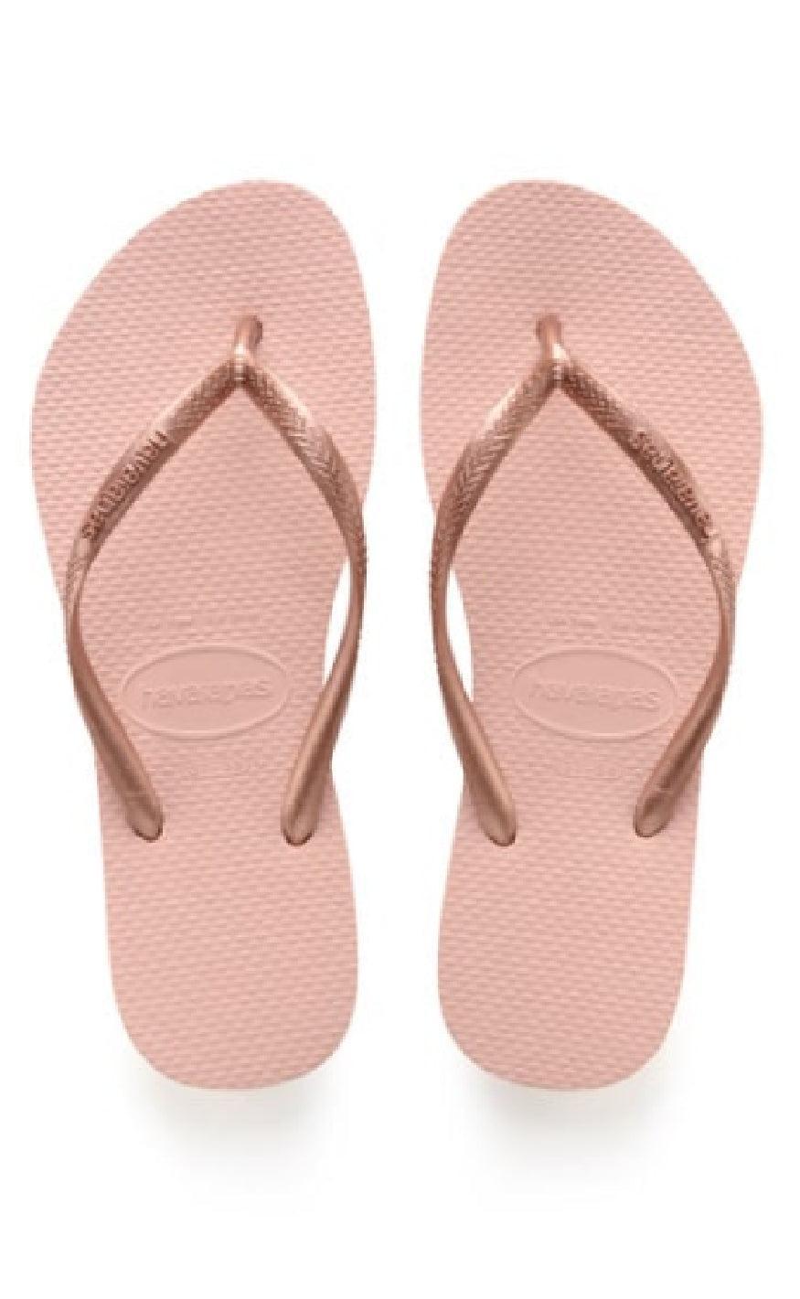 Havaianas Klipklapper Sandal Slim Ballet Rose - Ballet Rød/Rose  35/36