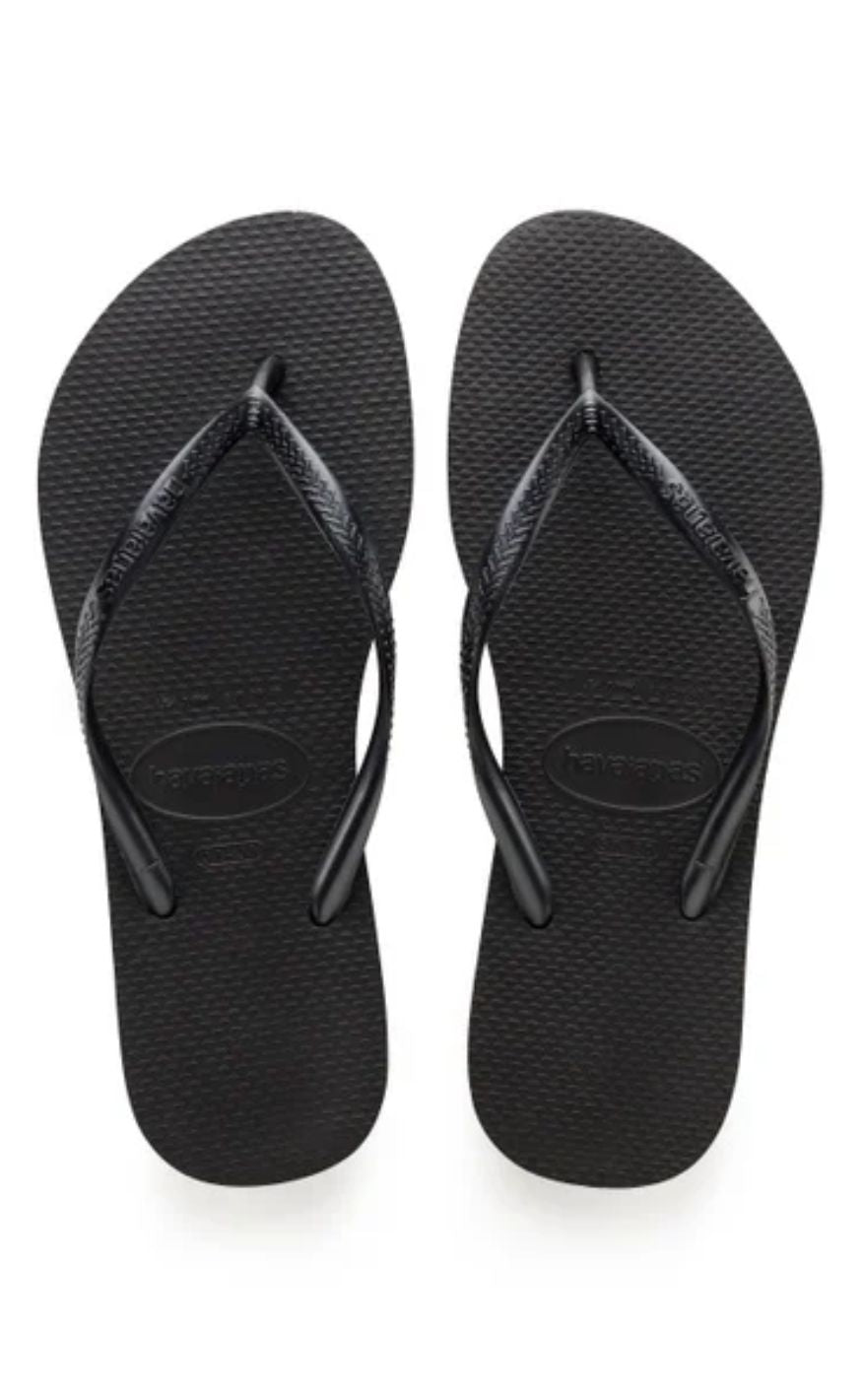 Havaianas Klipklapper Sandal Slim Black - Sort  35/36