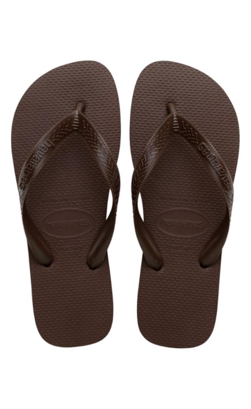 Havaianas Klipklapper Sandal Top Dark Brown - Dark Brun  35/36
