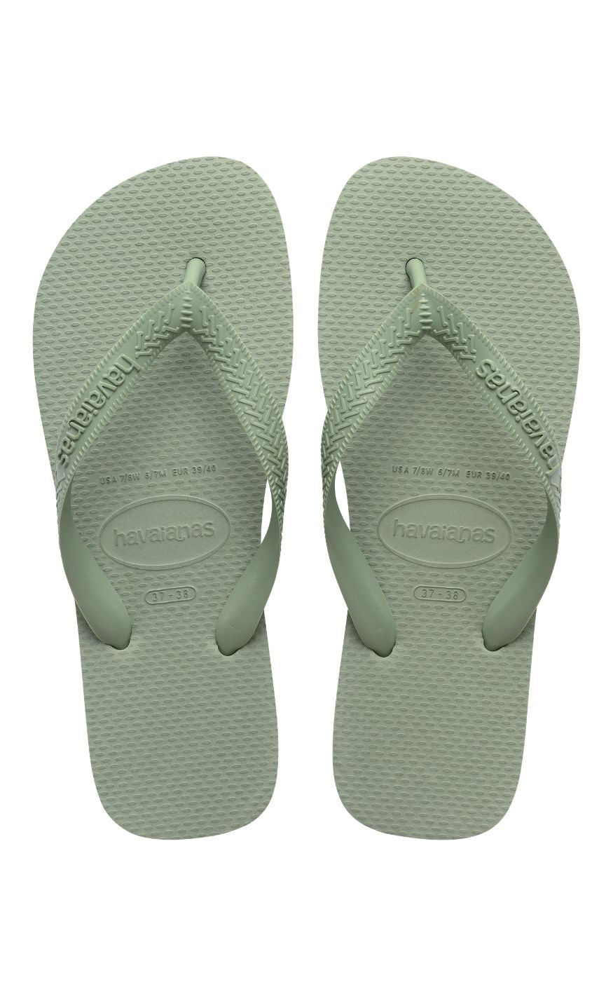 Havaianas Klipklapper Sandal Top Senses Smoke Green - Grøn  35/36