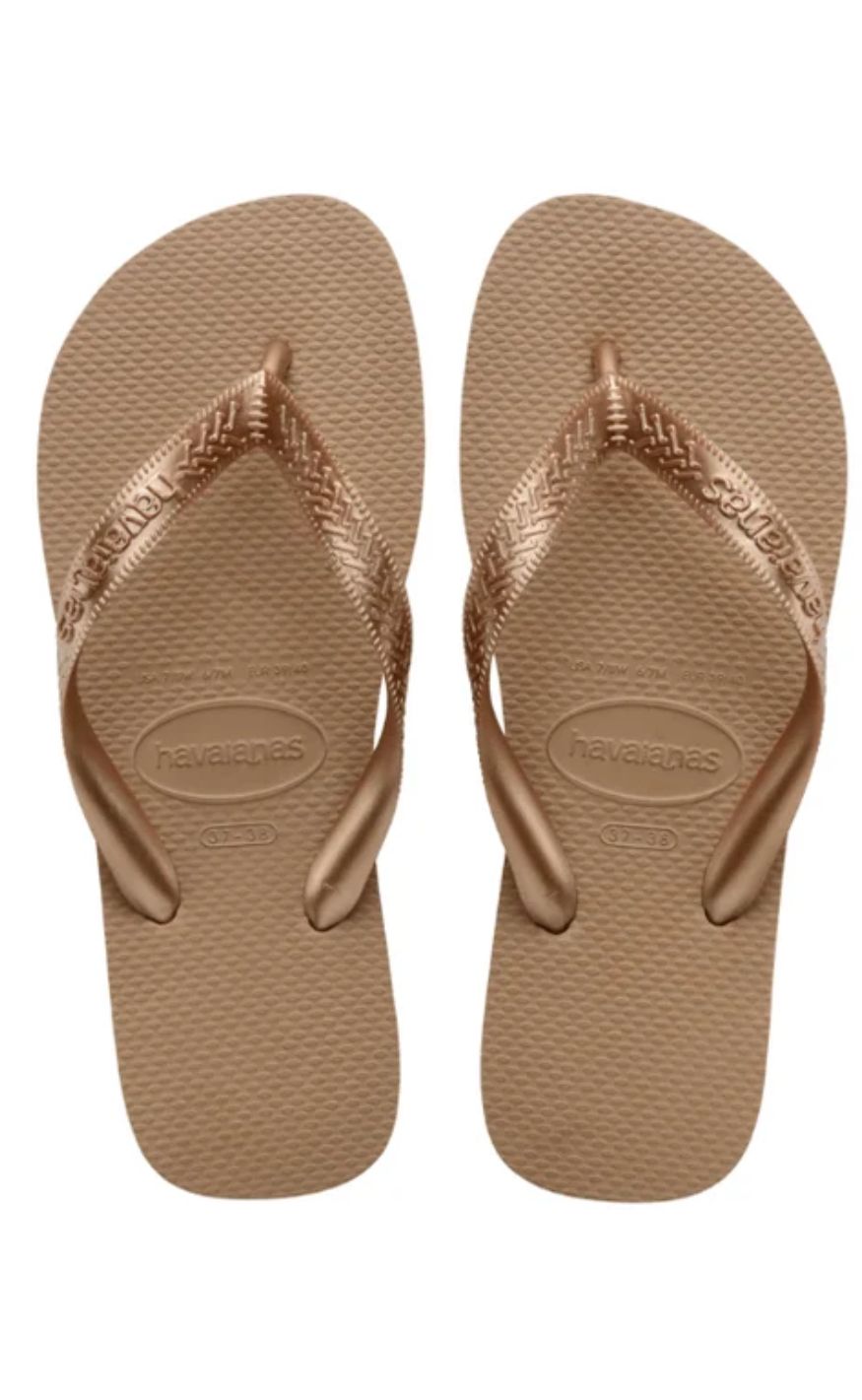 Havaianas Klipklapper Sandal Top Tiras Rose Gold -   35/36