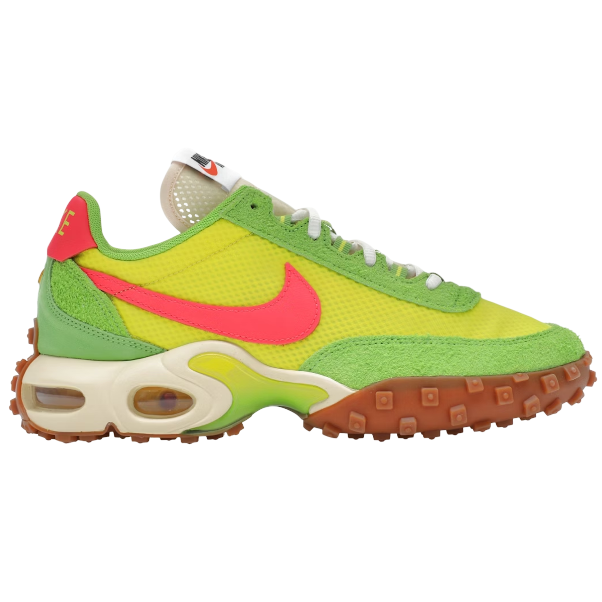 Nike Air Max Waffle Racer Sprinter Green Electrolime - Grøn  35,5