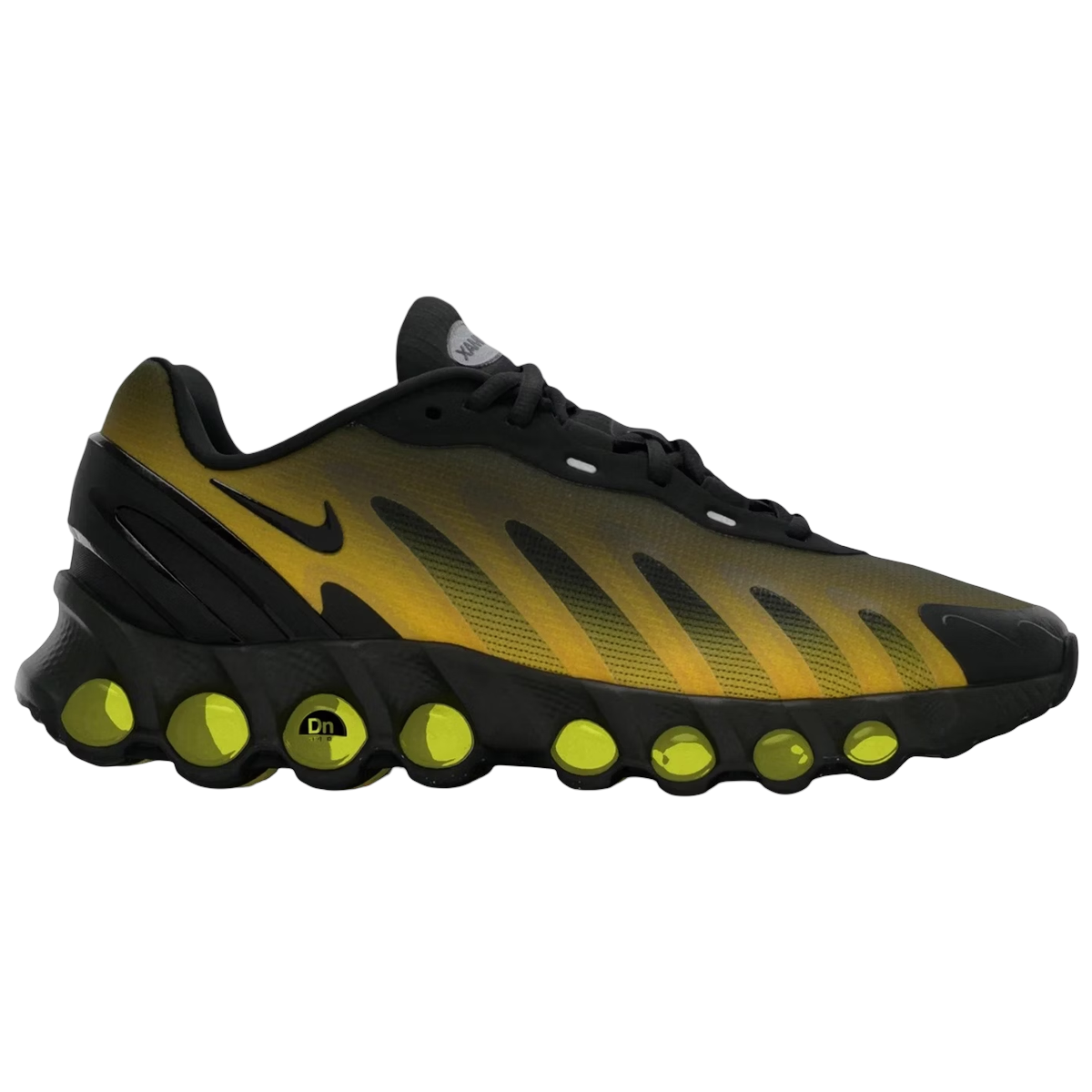 Nike Air Max Dn8 Black Chrome Varsity Gold - Sort  36