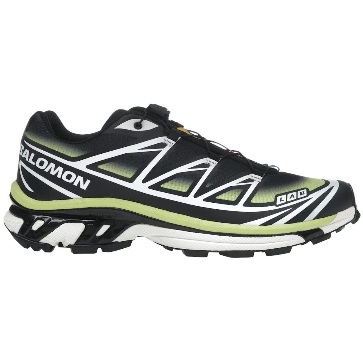 Salomon Skyline Black Sharp Green - Sort  36