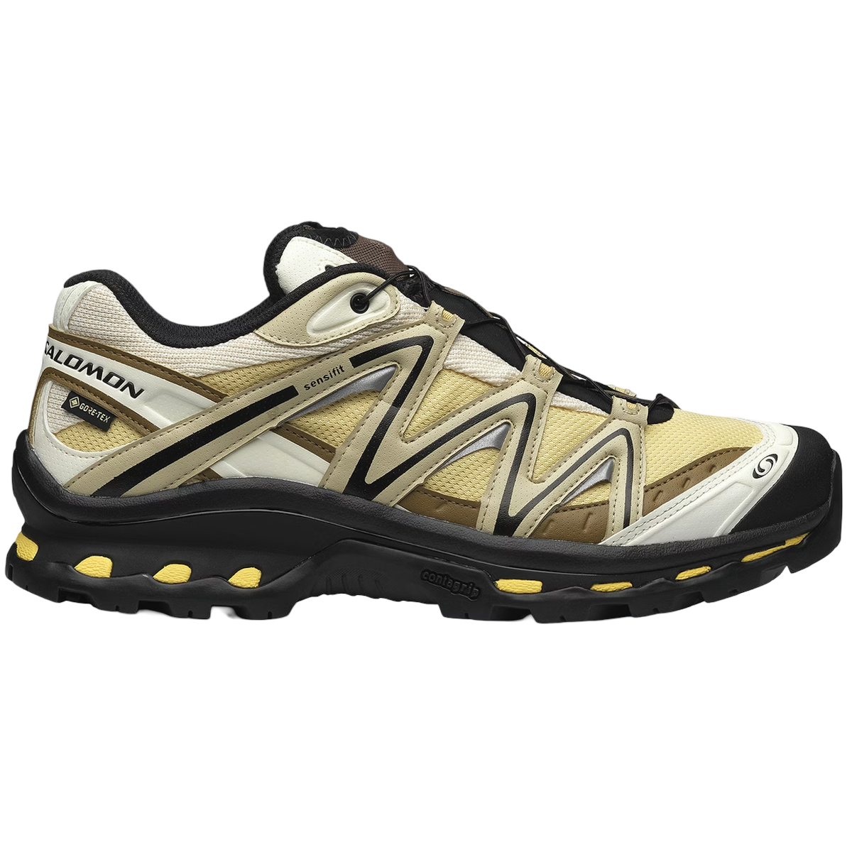 Salomon Quest Gore Tex Sahara Sun White Pepper - Hvid  36
