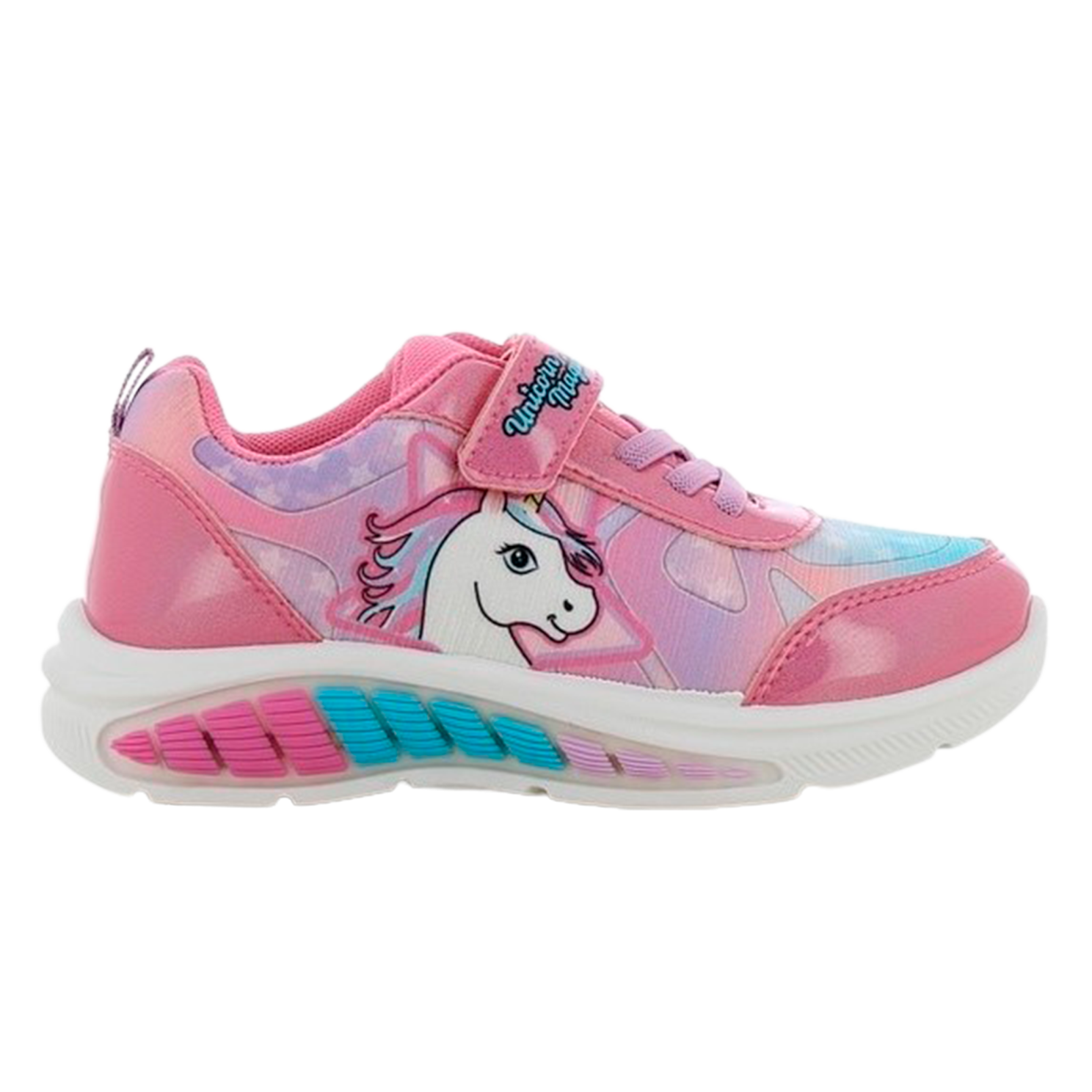Unicorn Pige Sneakers Blink Fuchsia Lilla - Fuchsia/lilla  32