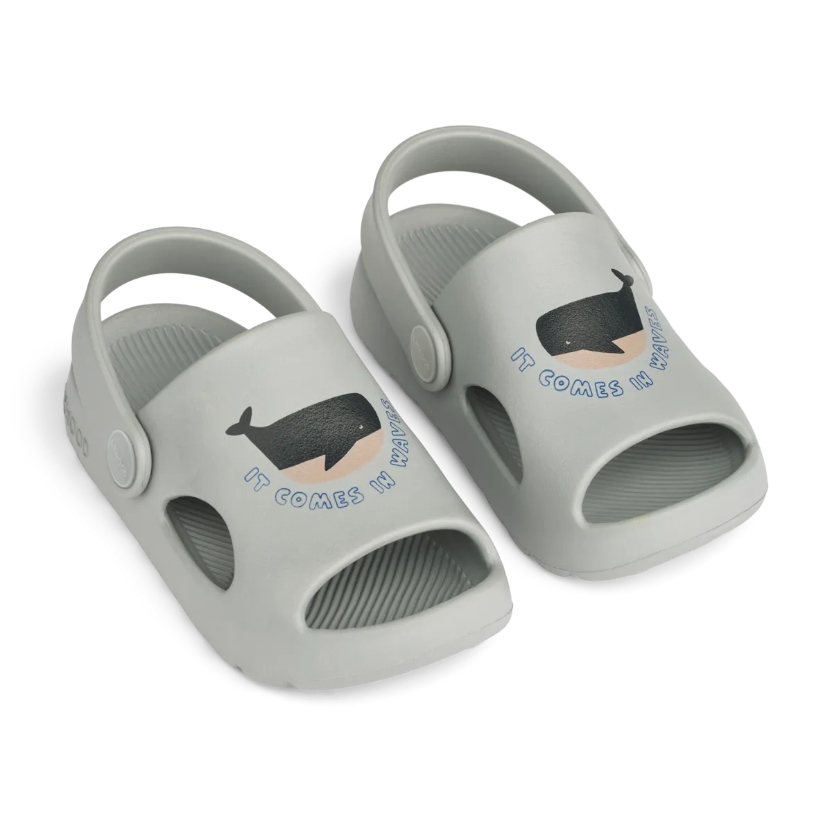 Morris Sandaler Whales Cloud Blue fra Liewood - Fantastisk Tilbud!