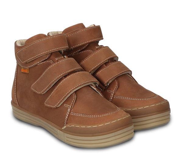 Memo Paris Sneakers Cognac Med Ekstra Støtte -