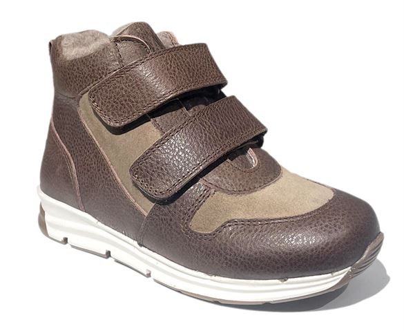 Arauto Rap Sporty Sneakers Uldfor Mørkebrun Beige -
