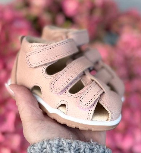 Arauto Rap Sandal Med Lukket Snude Lyserød -