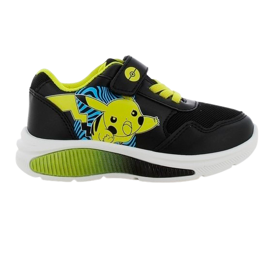 Pokmon Pikachu Børne Sneakers Blink Sort Gul - Sort/gul  31