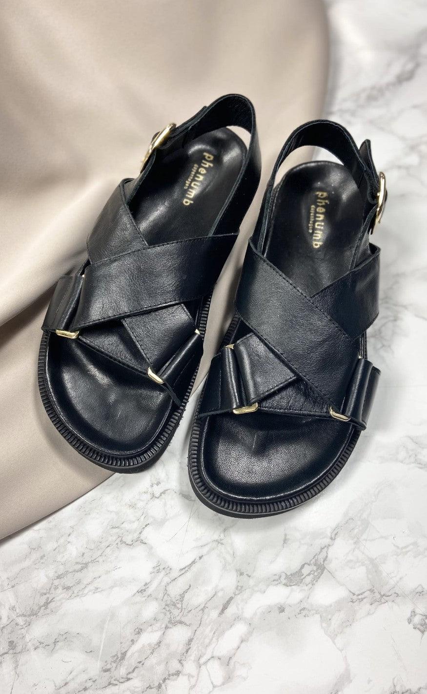 Phenumb Sandaler Noelle Black - Sort  40