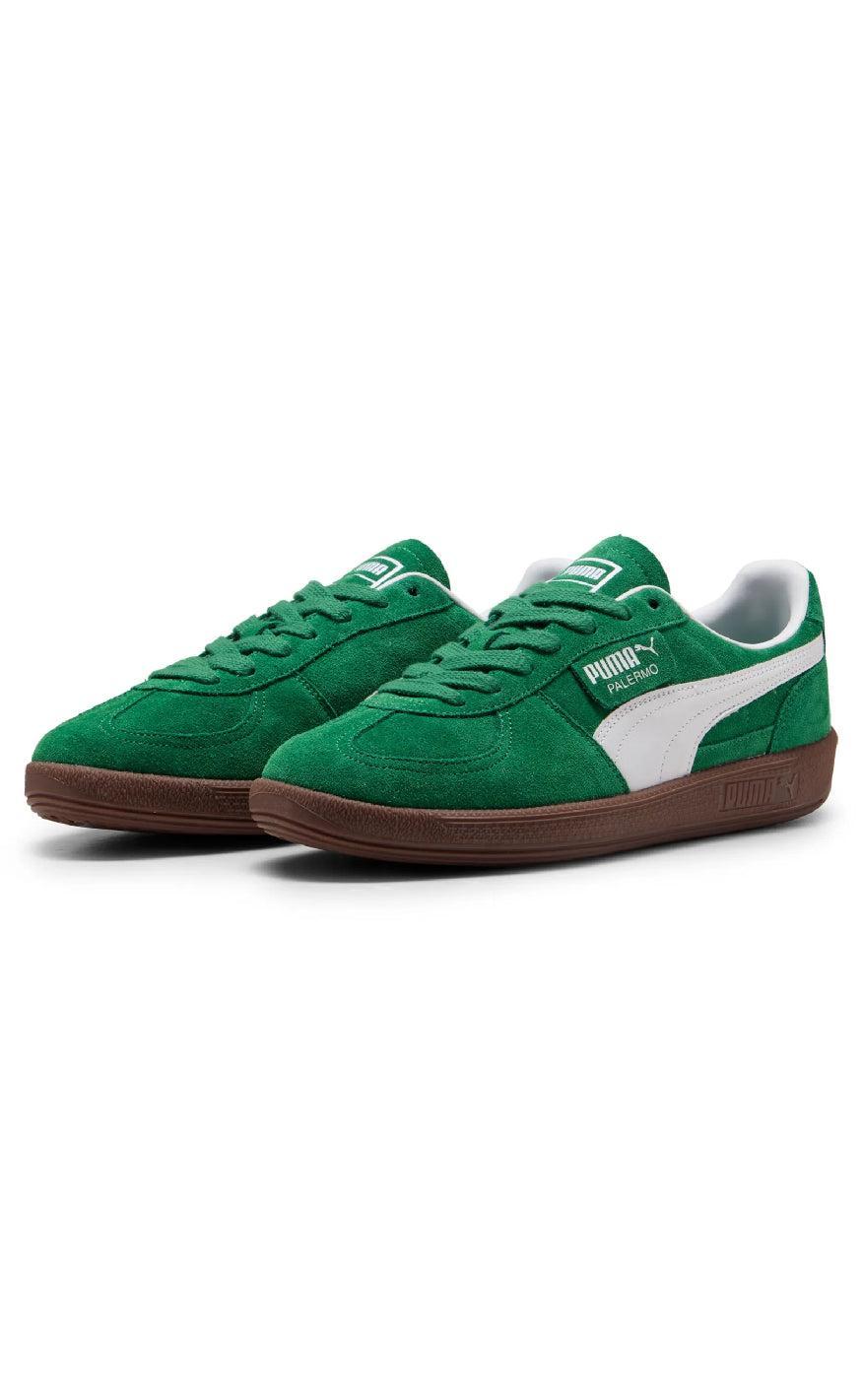 Puma Sneakers Palermo – Grøn og Hvid til 748 DKK!