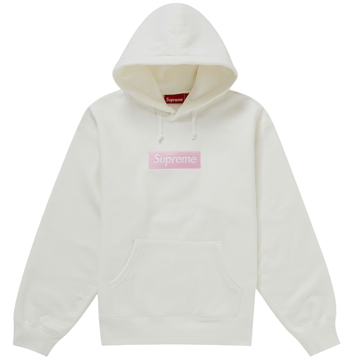 Supreme Box Logo Hooded Sweatee Shirt Fw25 White - Hvid  S