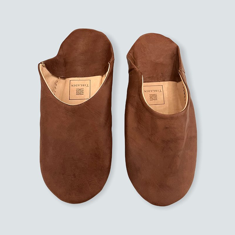 Brune Hazelnut Herre Slippers - Kun 199 DKK! Komfort & Stil!