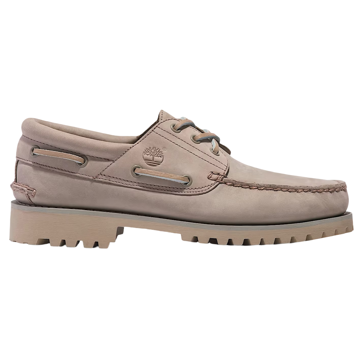 Timberland Eye Lug Handsewn Boat Shoe Taupe -   36