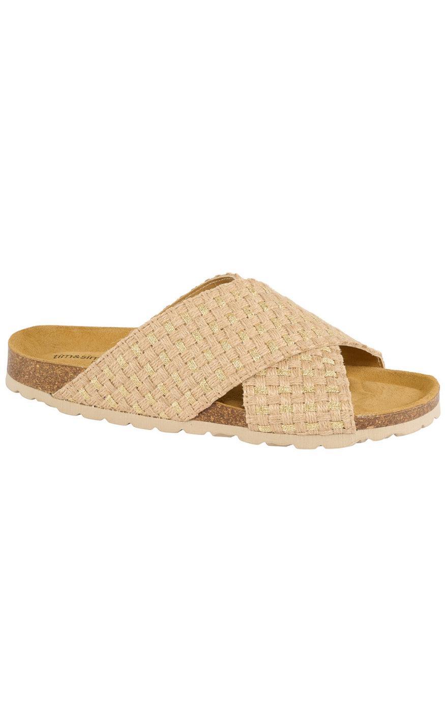 Tim & Simonsen Sandaler Annet Nature Boho Gold - Guld  36