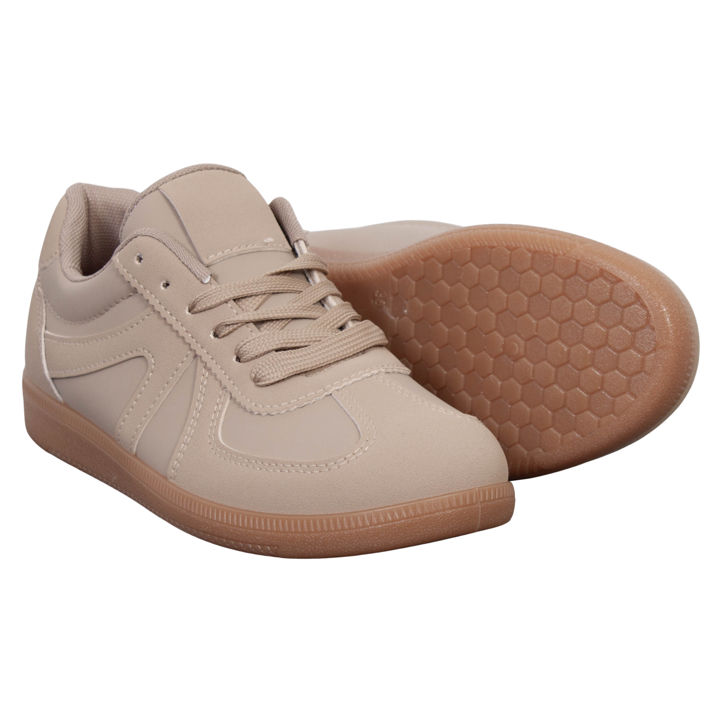Dame Sneakers Khaki - Khaki  39