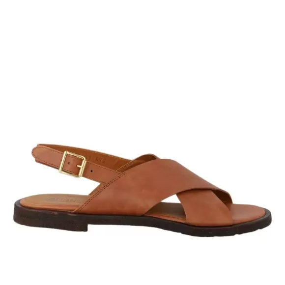Angulus Classic Cross Sandal 5637 106 3637 - TAN Female 36,5