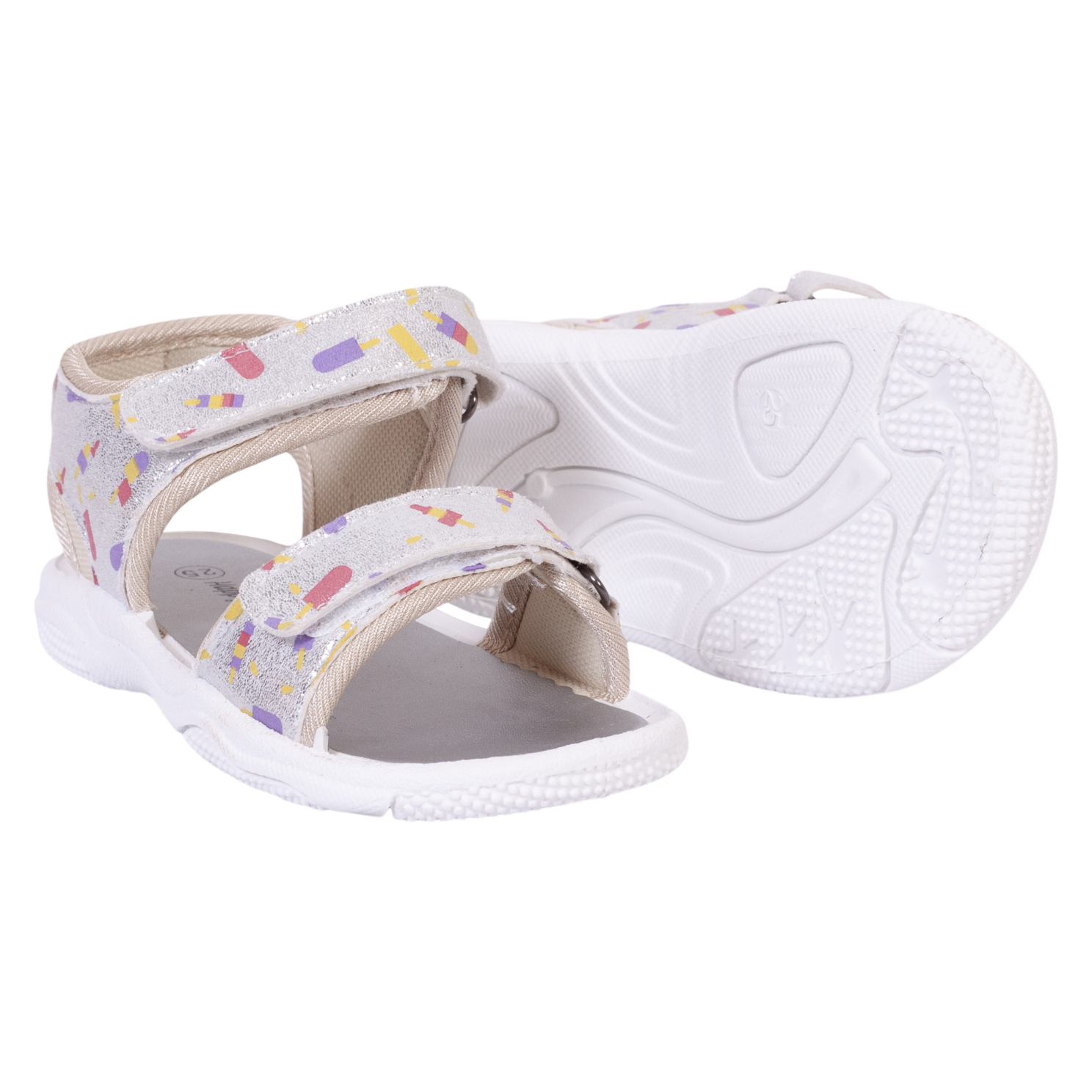 Happy Bee Pige Sandaler Silver - Silver  23