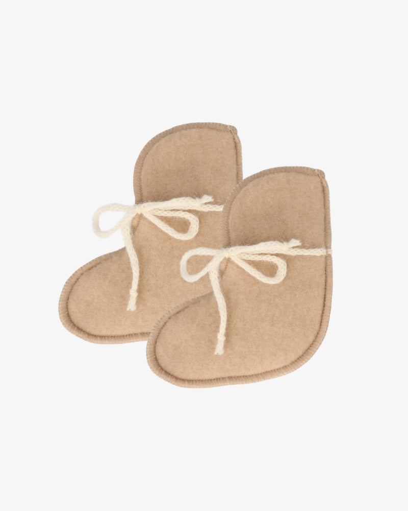 Babyfutter Uld Beige Måneder -   Onesize