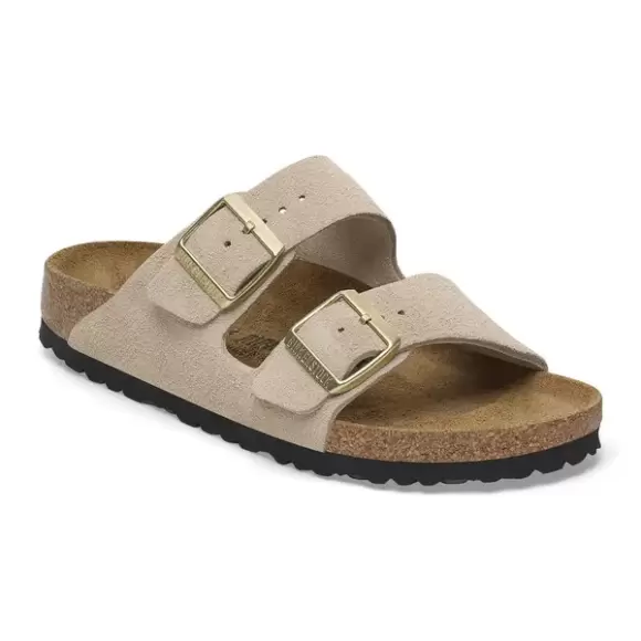 Birkenstock Arizona Suede Leather 1029260 - SANDCASTLE Female 41