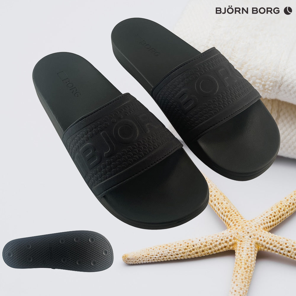 Badesandaler Fra Bjrn Borg Sandaler Sort Eller Navy Navy Blå - Sort  40