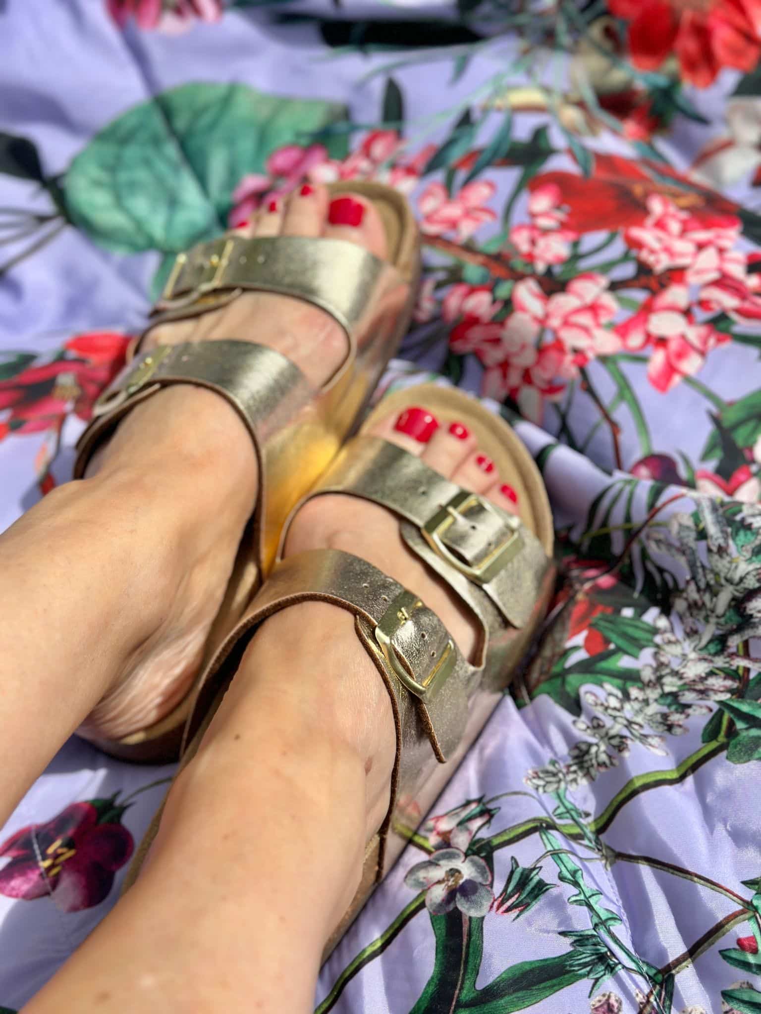 Rugged Gear Bio Sandaler  Guld -   42