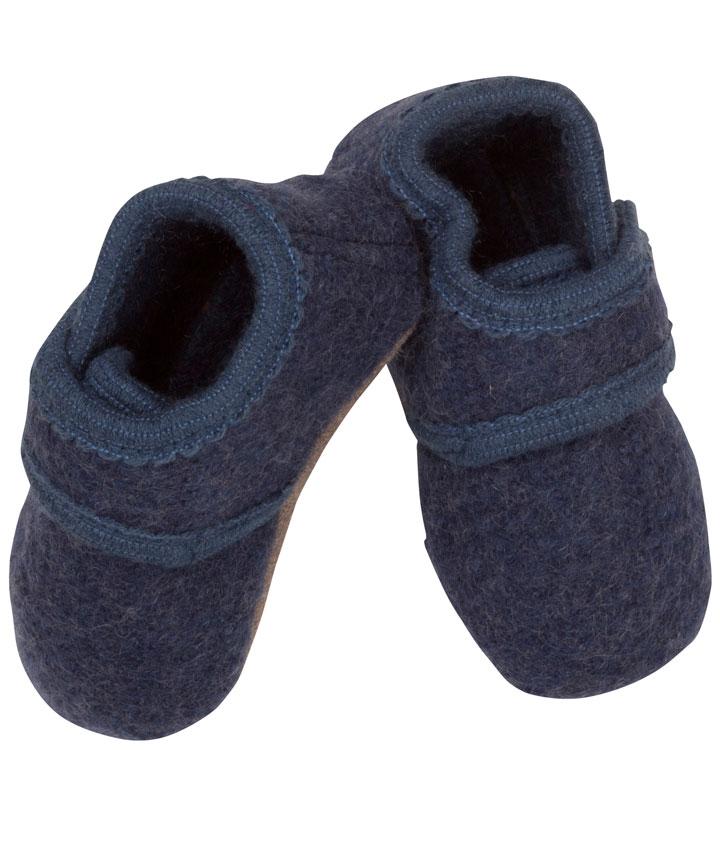 Celavi Børne Futter Uld Blue Melange - Blue Melange  19/20