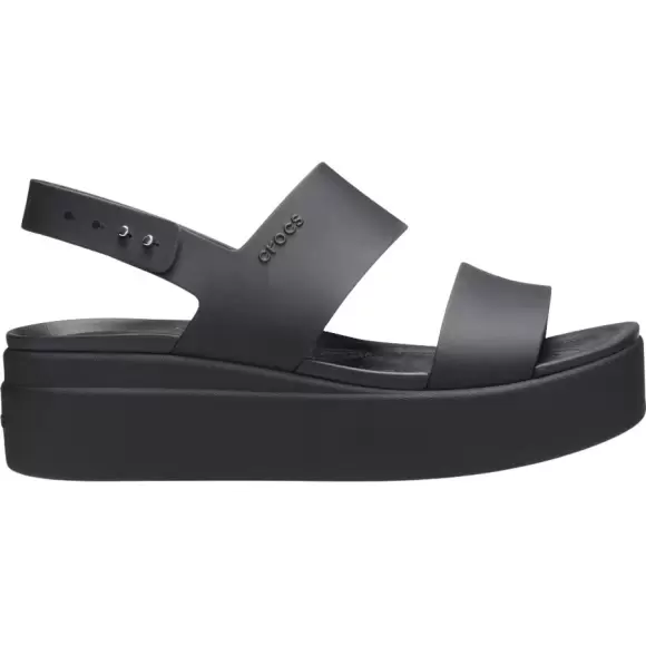 Crocs Brooklyn Low Wedge 206453 060 - Sort Female 36-37
