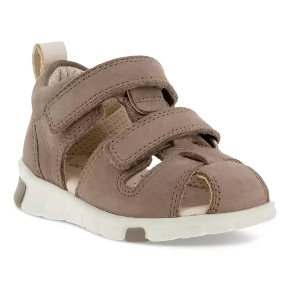 Ecco Mini Stride Sandal 761131 – Grå på udsalg til 440 DKK