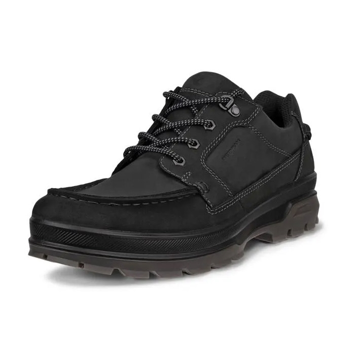 Ecco Rugged Track Lace Classic Waterproof Black Vandresko - Sort  45
