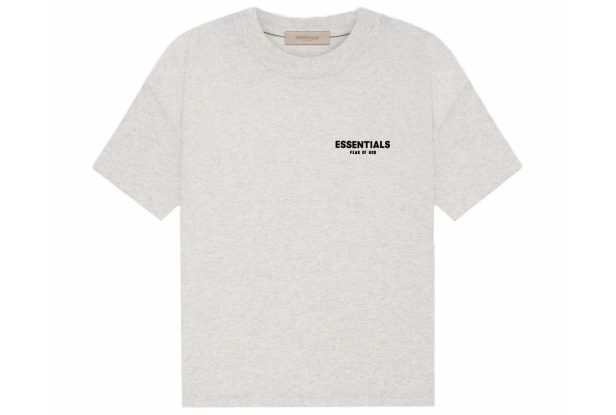 Fear God Essentials Tee Light Oatmeal -   XS