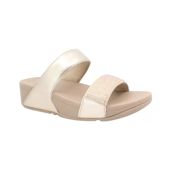 Fitflop Lulu Crystal Embelli Ec4 A94 - LATTE BEIGE Female 37