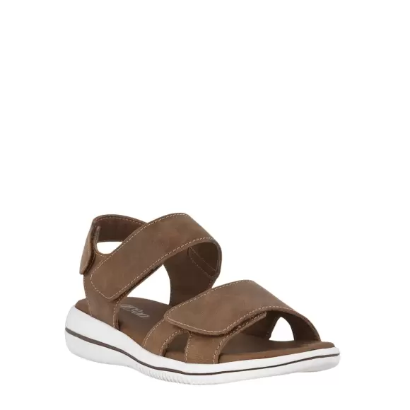 Green Comfort Leaf Sandal Velcro 422004q30 030 - Grøn Female 37