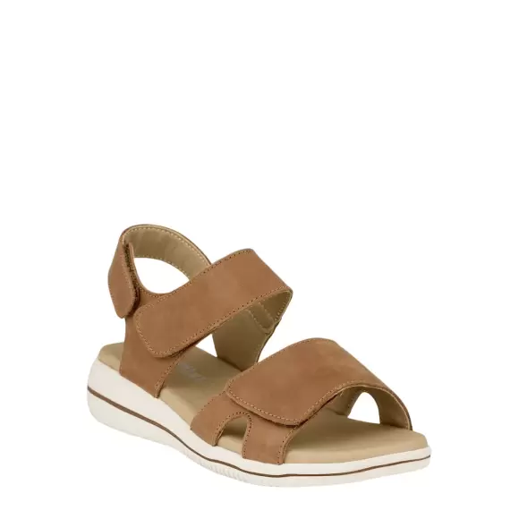 Green Comfort Leaf Sandal Velcro 422004q30 033 - Grøn Female 37