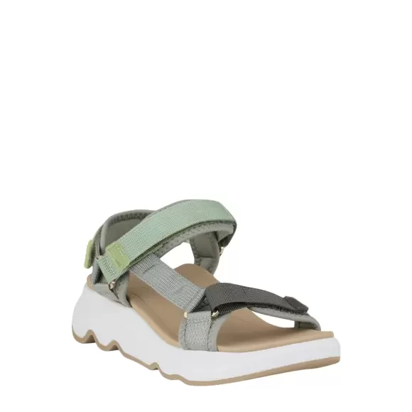 Green Comfort Venice Sandal Textile Ribbo 422045q62 045 - Grøn Female 37