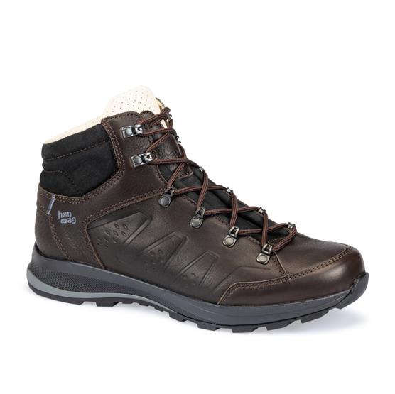 Hanwag Travi Mens Chestnut Black - Sort  42