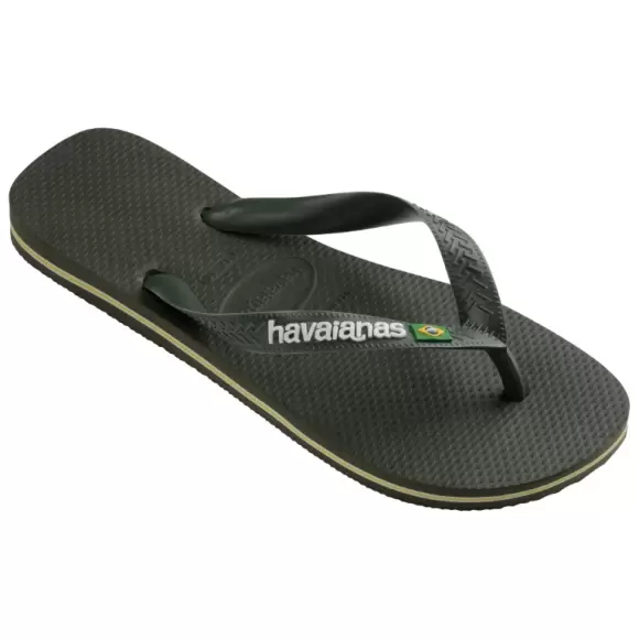 Havaianas Brasil Logo - Grøn Male 41/42