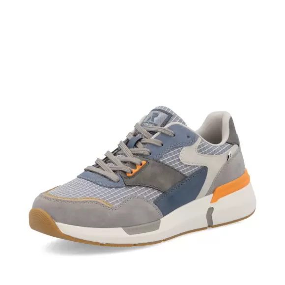 Rieker U1402 - Blå Kombination til Mænd på Tilbud!