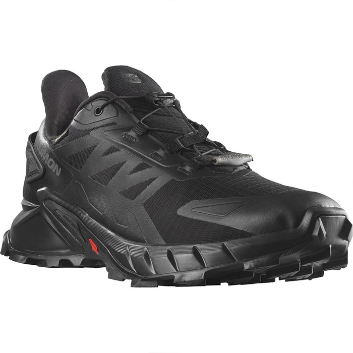 Salomon Supercross Gtx Herre Mænd Black Vandresko - Sort  40 2/3