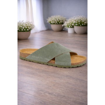 Sandal Kaki Størrelse: Sko & Sandaler Godkarmashop -   37