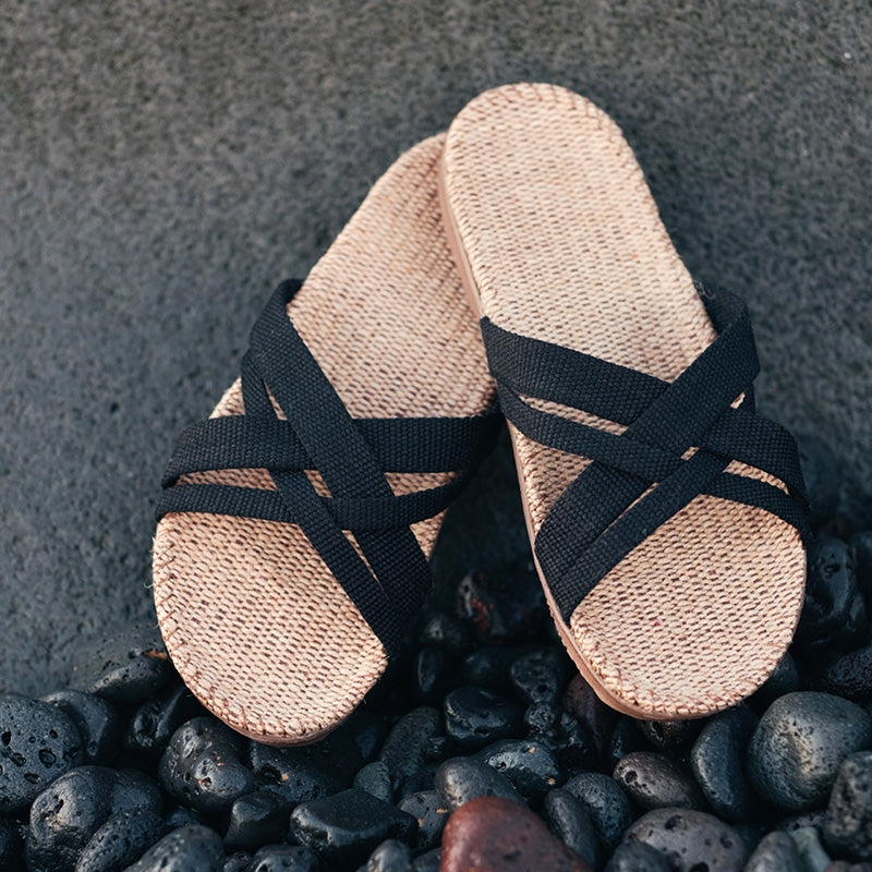 Shangies Black - Sorte sandaler til 399 DKK hos Pindhus