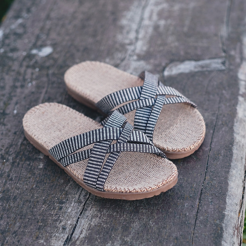 Shangies Black Stripes - Sort  35/36