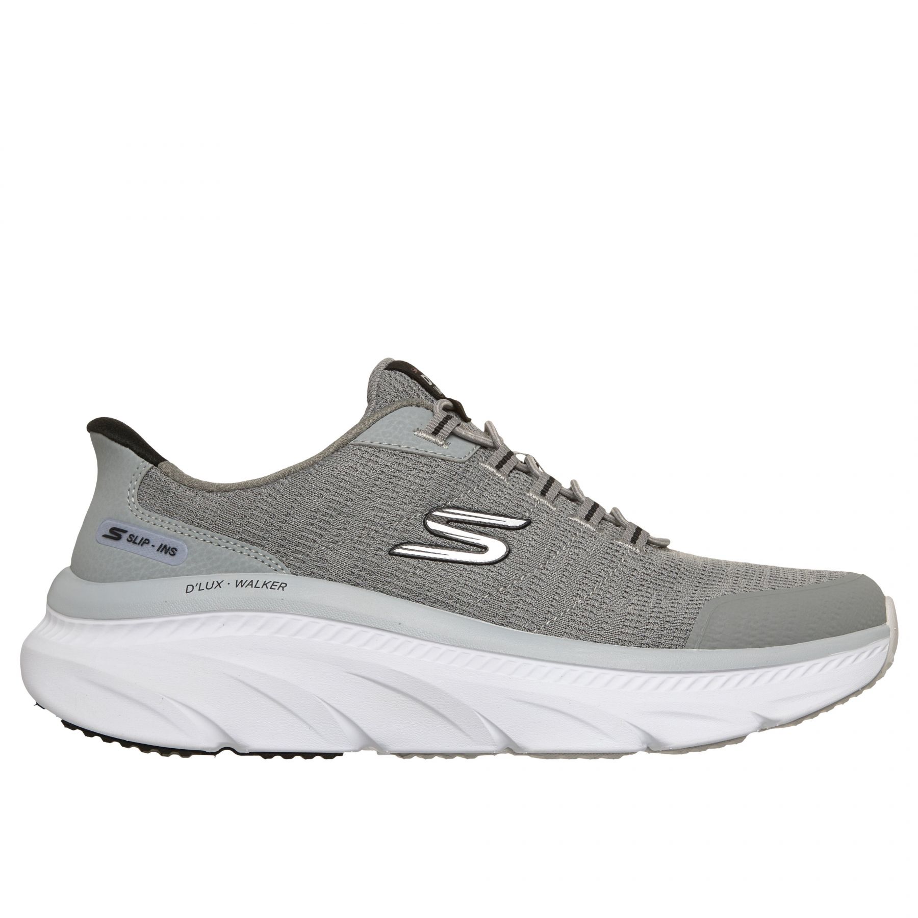 Skechers Lux Walker Drevven Sko Herre Grå - Grey Male 42