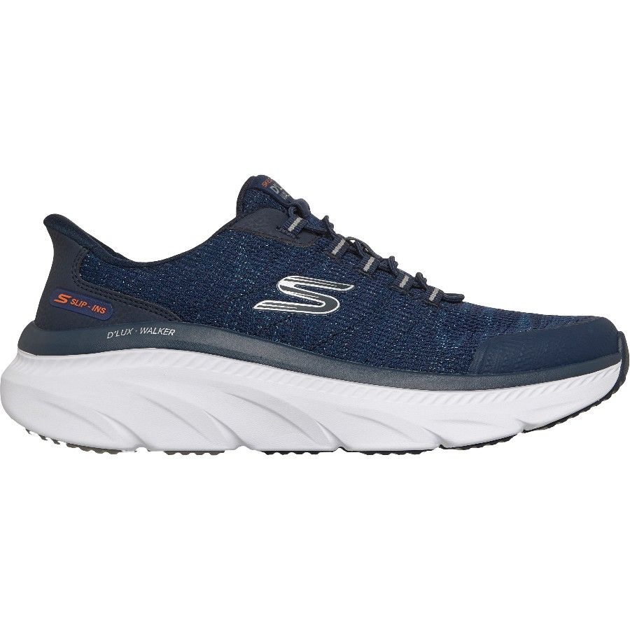 Skechers Lux Walker Drevven Sko Herre Mørkeblå - Navy Male 42
