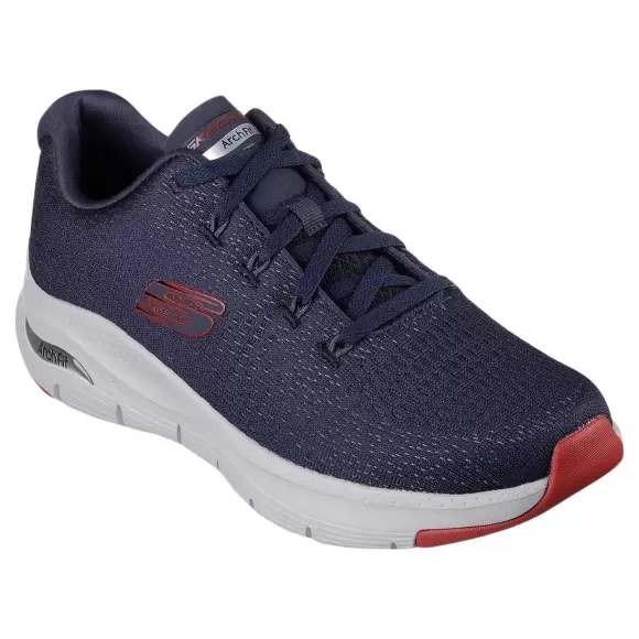 Skechers Arch Fit Takar 232601 Nvrd - NAVY RED Male 41