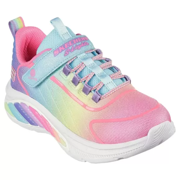 Skechers Girls Rainbow Cruisers 303721l Tqmt - TURQOUISE Unisex 27