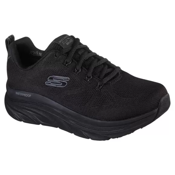 Skechers Womens Lux Walker Waterproof 149810 Bbk - Sort Female 40