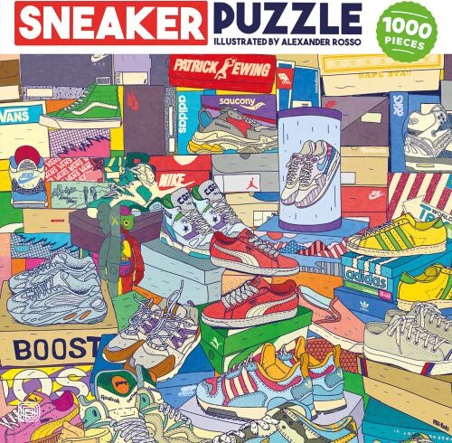 Sneaker Puzzle Alexander Rosso English Book -